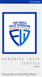 Mobile Screenshot of fwpoliceawards.org